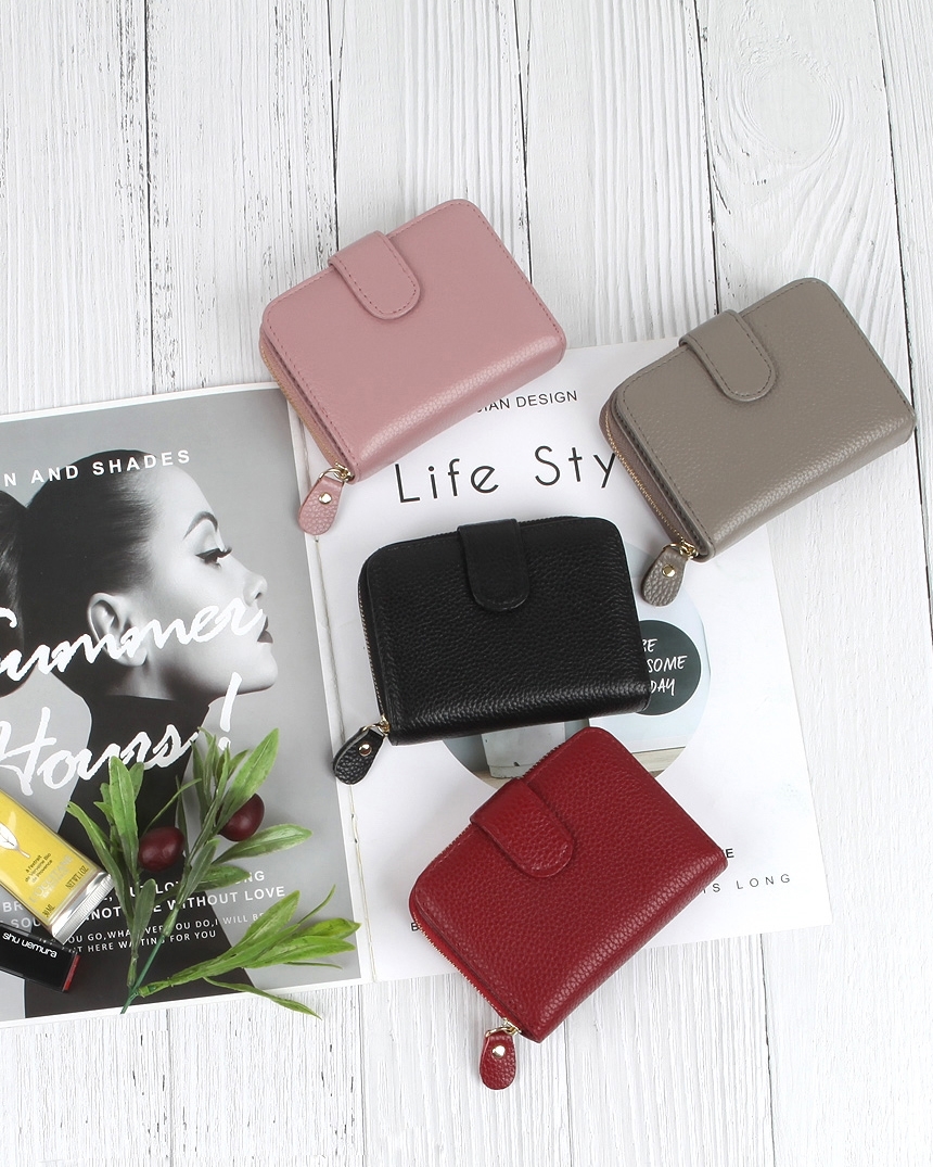 상품상세-1238911-고급 동전 카드 반지갑 20대 가죽 빨간 지갑 파우치 | 일상이 알파가 되다 - KT알파 쇼핑